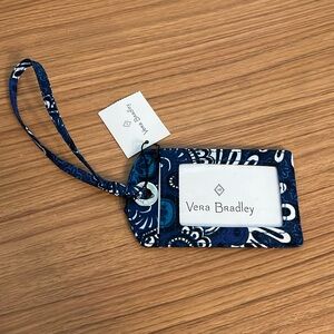 Vera Bradley luggage tag